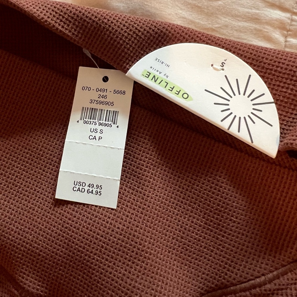 Offline Brown Waffle tights